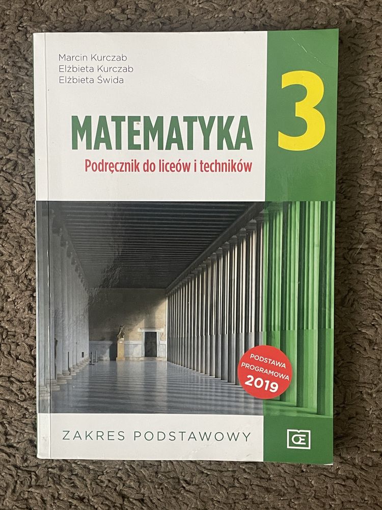 Komplet książek do matematyki klasy 1-4 liceum, poziom podstawowy