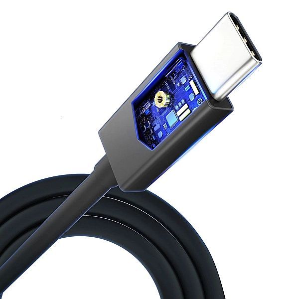 Kabel 3mk Hyper Cable ThunderBolt 240w - czarny