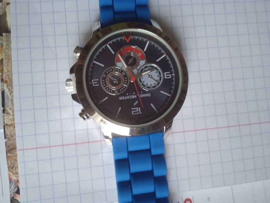 Zegarek Daniel Hechter plus zegarek Atłas for Man i saszetka