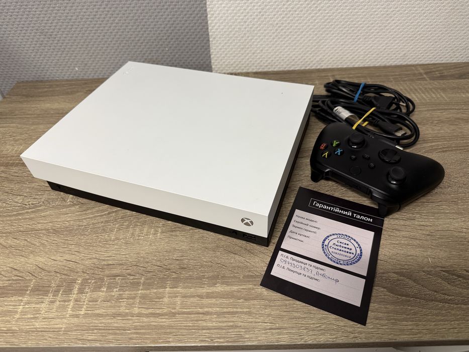 Xbox One X на 1TB + ігри та ГАРАНТІЯ приставка хбокс ван х