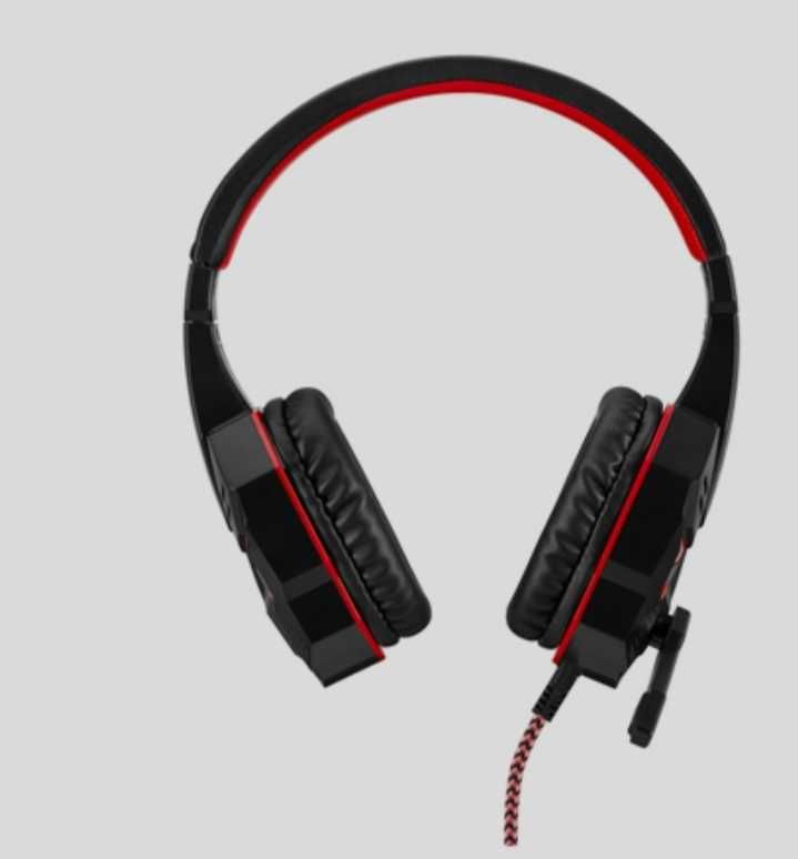 Навушники Aula Prime Basic Gaming Headset Black-Red