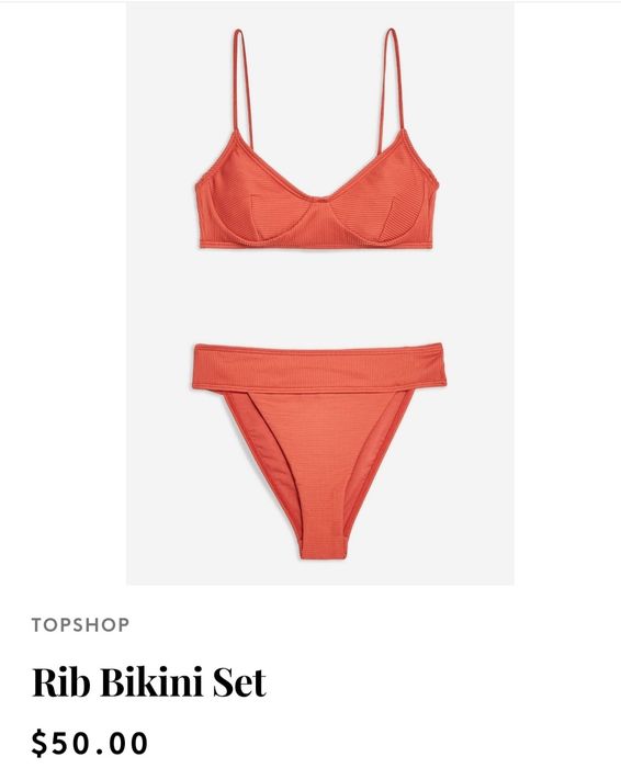 Strój kąpielowy dwuczęściowy bikini