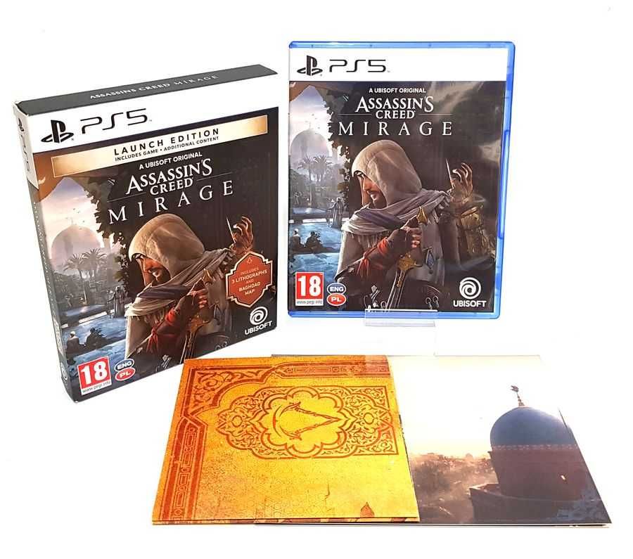 Gra na PS5 ASSASSINS Creed MIRAGE Launch Edition