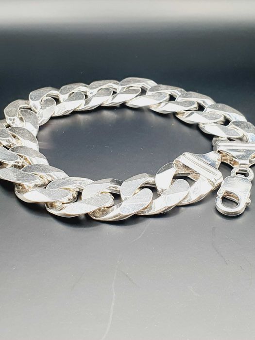 Bransoletka Srebro 925 Pancerka Stan: jak nowa