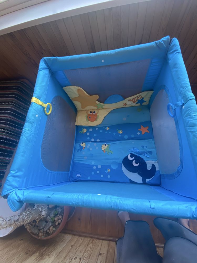 Манеж дитячий Chicco Open Box Sea Dreams