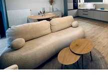 REZERWACJA - Sofa rozkładana Dolce, z pojemnikiem, beżowa