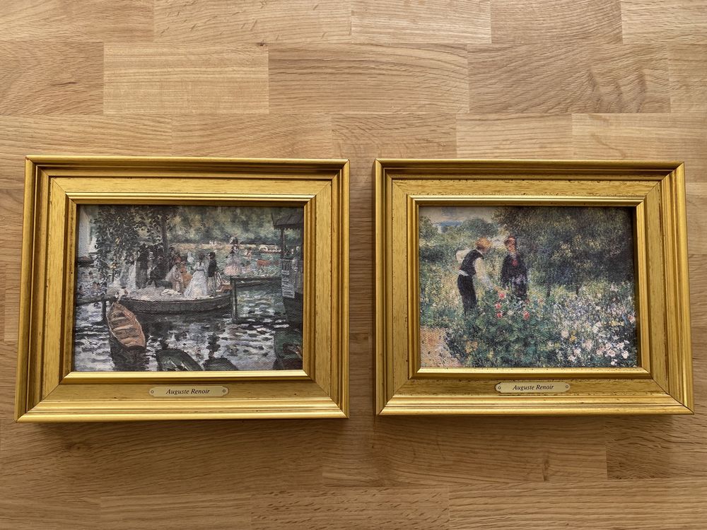 Картини на полотні Августо Ренуара, вінтаж, Франція