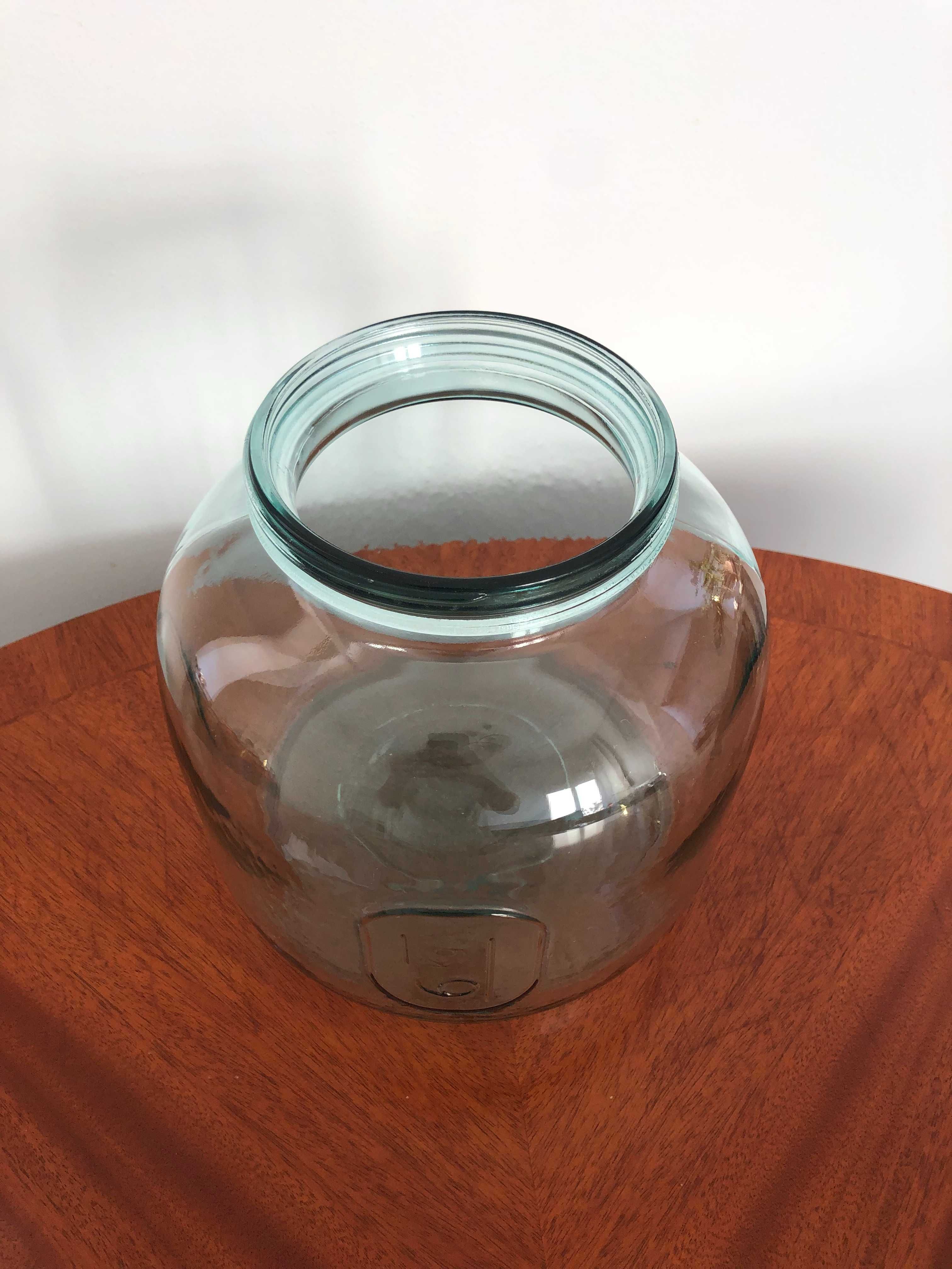 ogromny słój słoik 6 litrów wazon szklany szkło do przechowywania