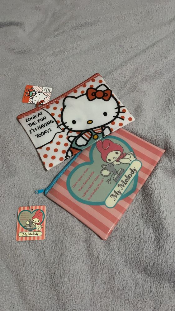 Kosmetyczka hello kitty i my melody