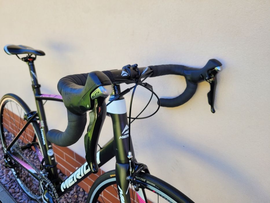 Rower szosowy MERIDA RIDE 400 LAMPRE * Shimano 105 2x11 * Fulcrum *M/L