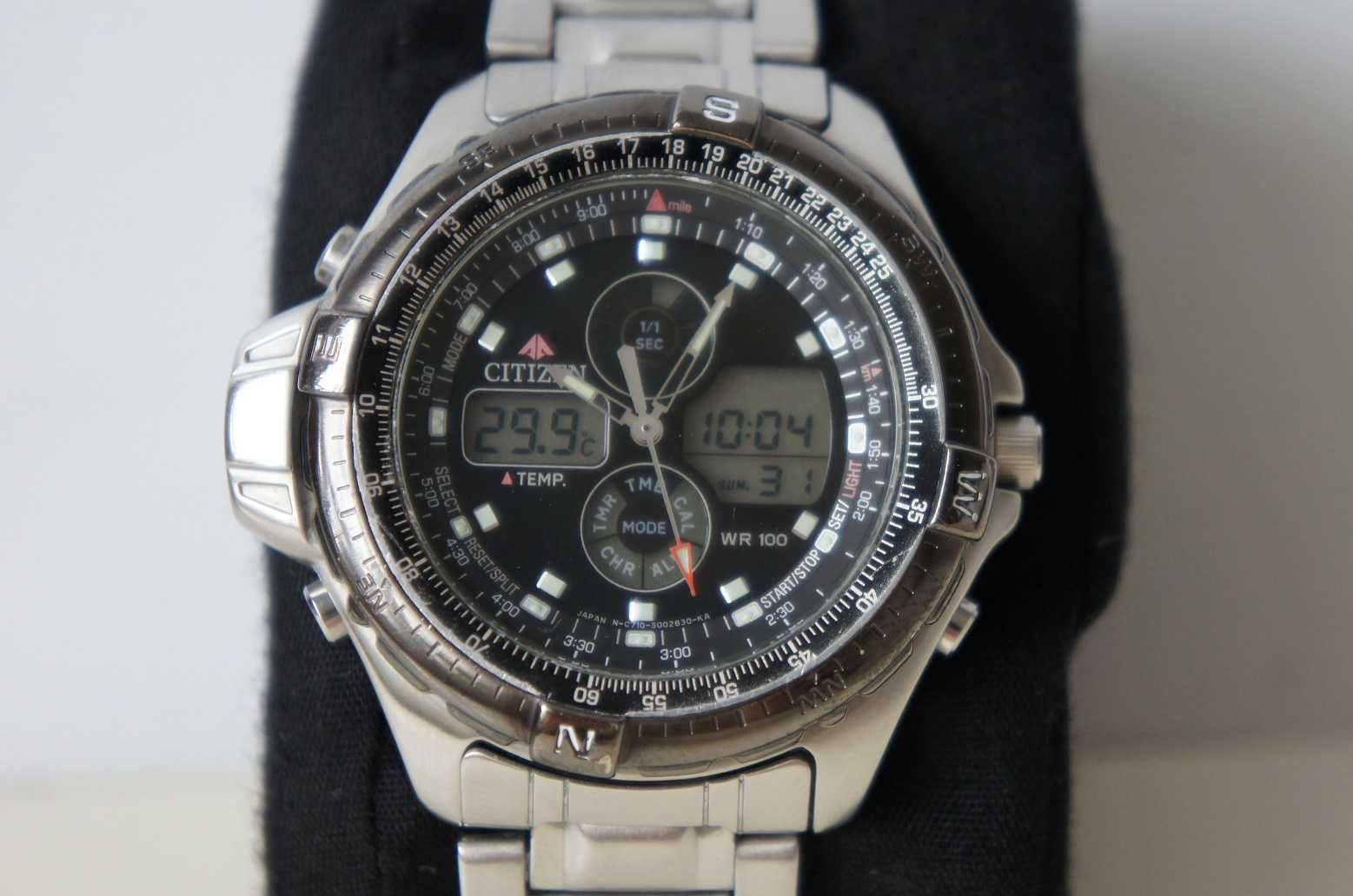 Klasyk zegarek CITIZEN PROMASTER C710 z termometrem