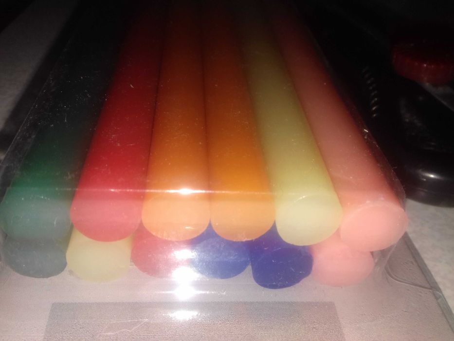 Стержни для клеевого пистолета, термопистолета (цветной термоклей)