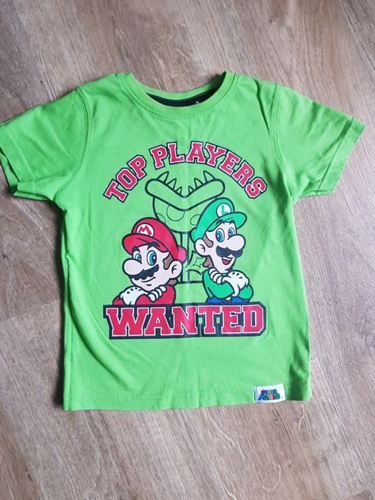 Koszulka super Mario Bros tshirt r.110