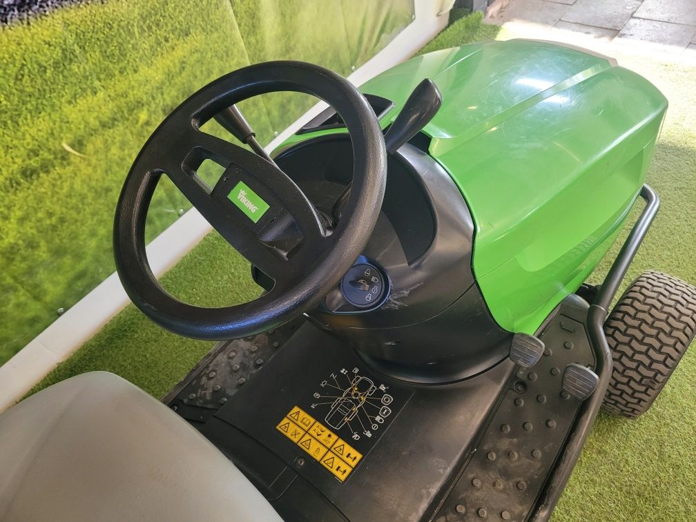 Traktorek kosiarka Viking Briggs automat kosz 2noże zwinna zgrabna