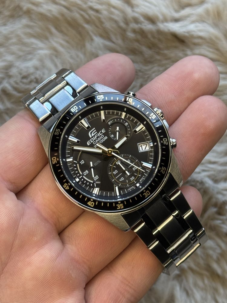 Оригінальний годинник Casio Edifice EFV-540D-1A Касио Часы Оригинал
