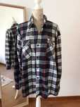 Camisa axadrezada de flanela