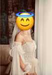 Suknia slubna boho XS