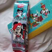 Skarpety Mickey Mouse dla dzieci 3 pary czerwone