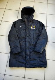 Kurtka Nike parka ocieplana czarna z kapturem r. M