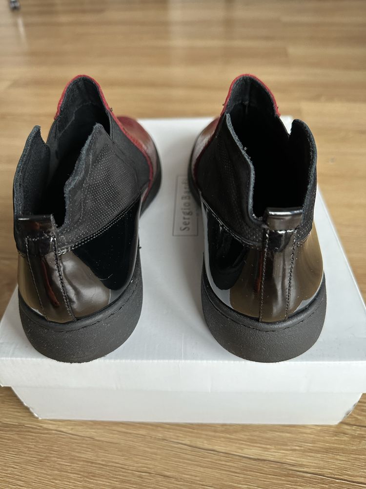 Sergio Bardi Botki 25cm 40 1-2 razy założone damskie kupione Modivo