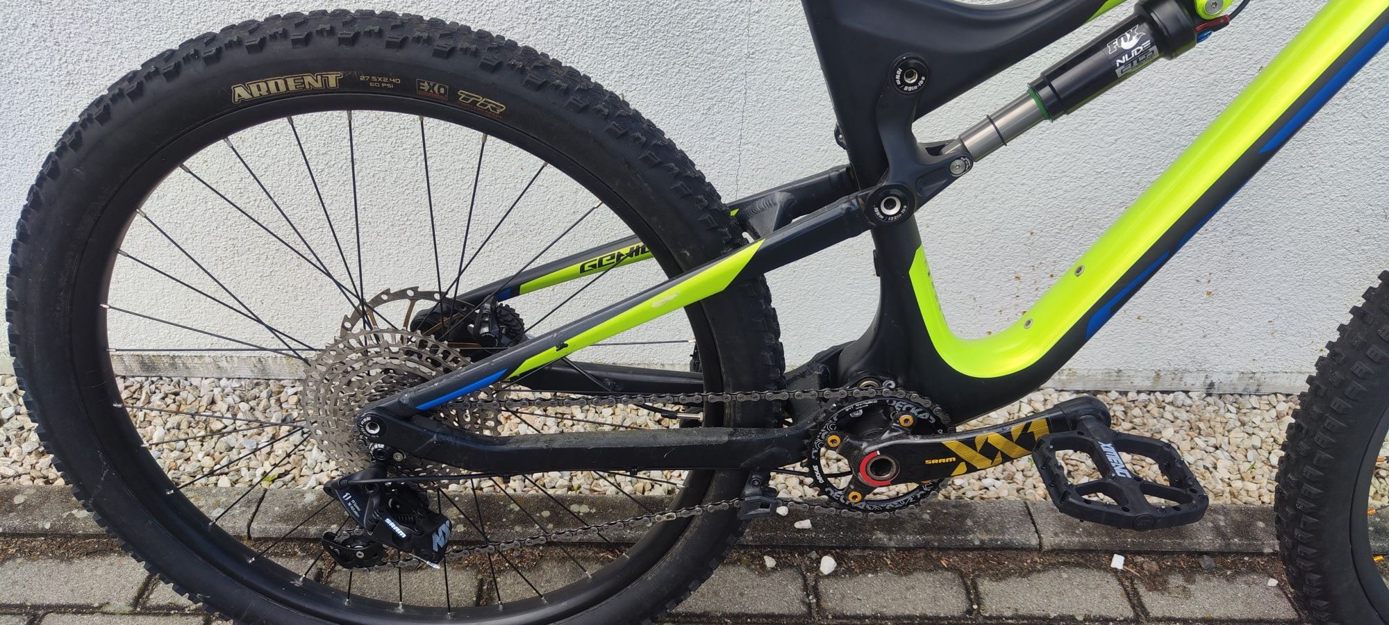 Scott genius 710 LT 170mm carbon mullet full custom