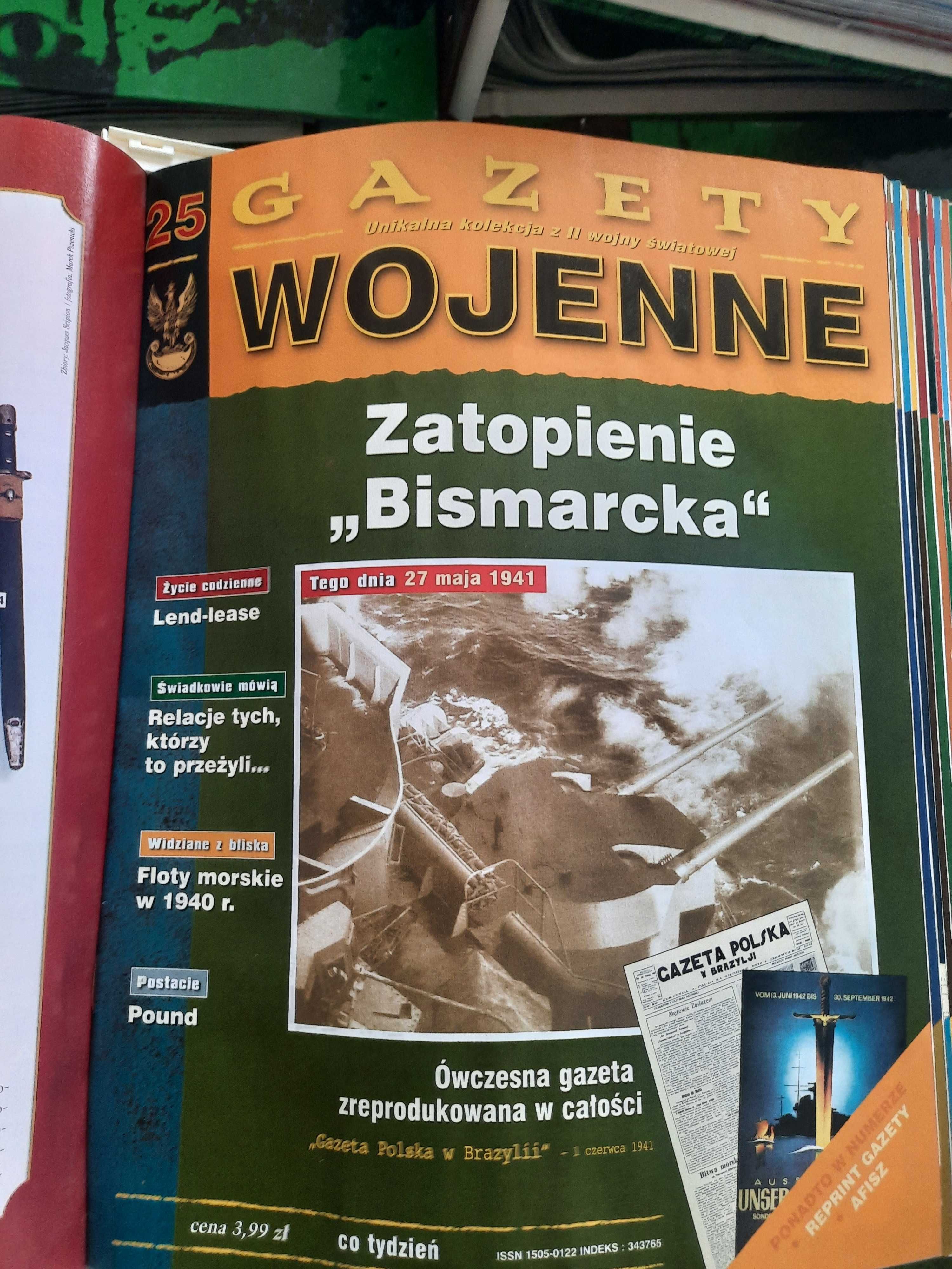 Gazety Wojenne kolekcja i reprinty