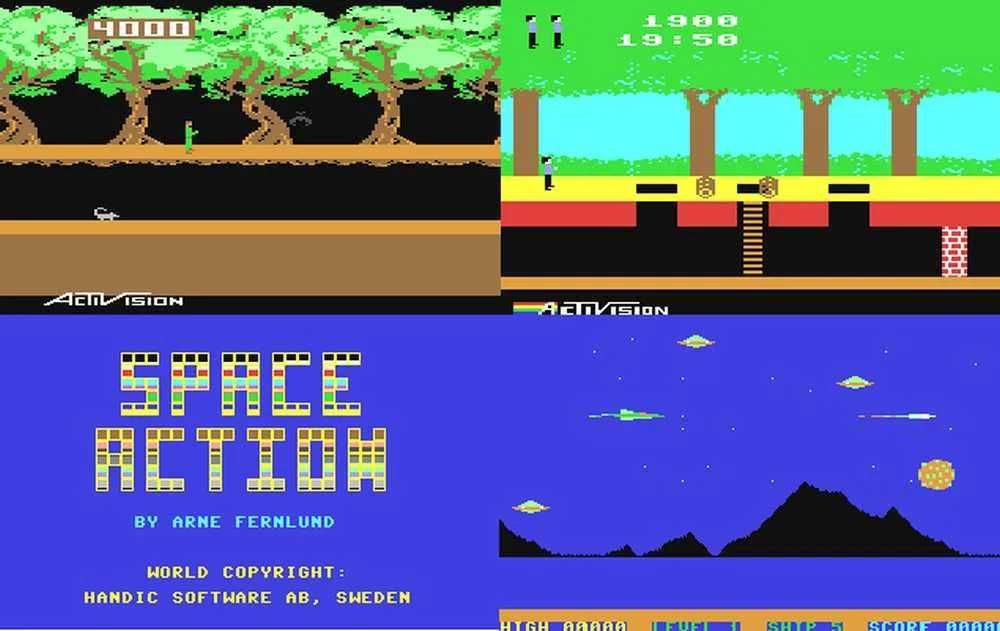 C64 Commodore C64 Kartridż z 9 super grami. River Raid