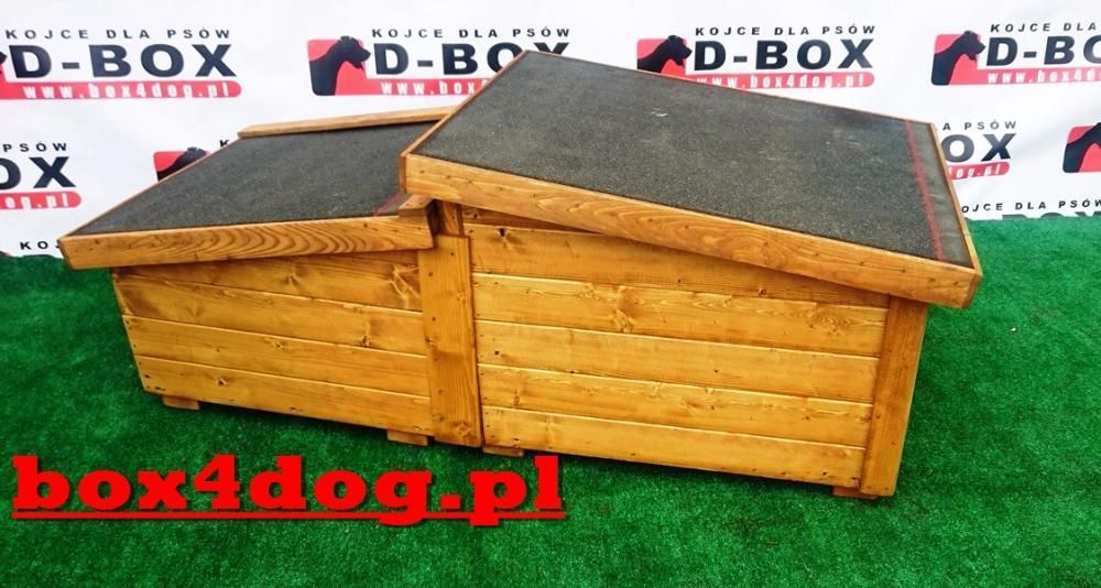 Buda Dla Psa z Przedsionkiem L ,MISKI, GRATISY
