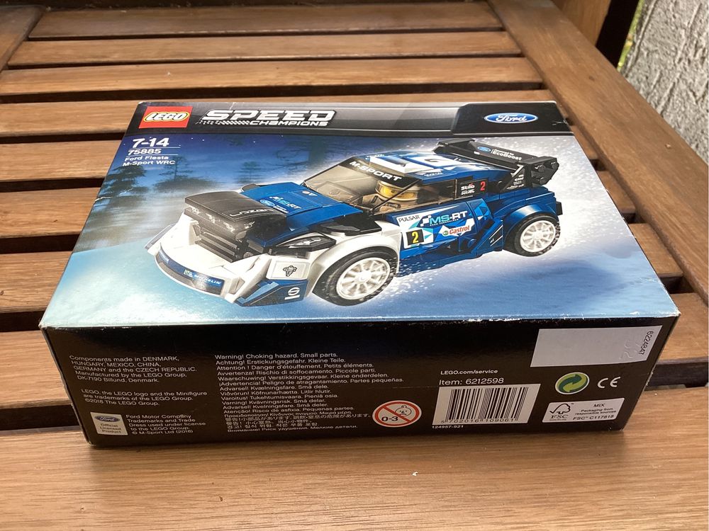 Nowy zestaw Lego 75885 Speed champions, Ford Fiesta