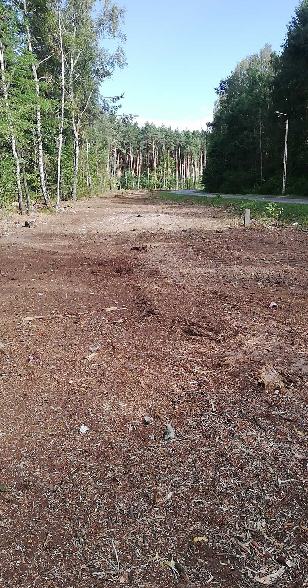 Mulczer leśny czyszczenie działek rębak do gałęzi frezowanie karp