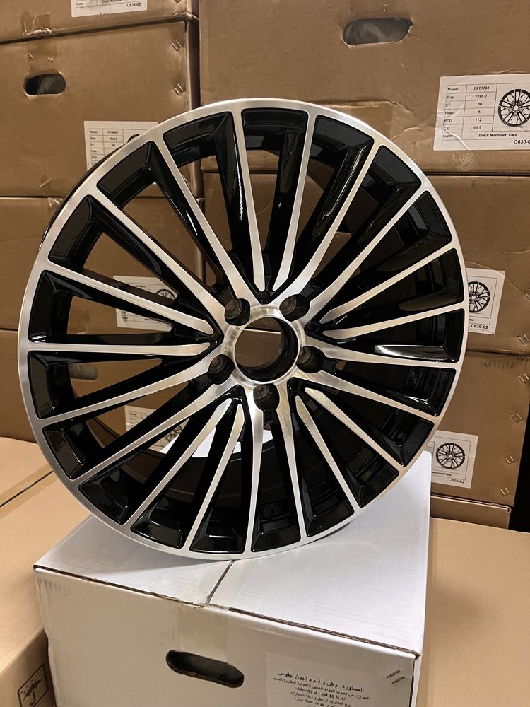 Jantes 18” 5x112 Mercedes Turbine AMG Classe A, C, CLA Vito E