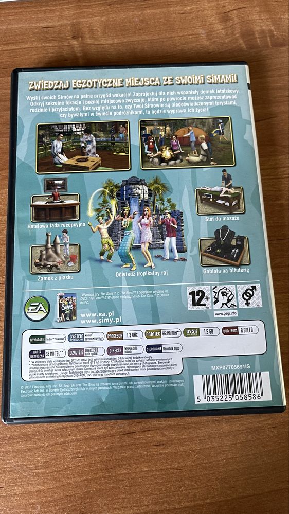 The sims 2 podróze