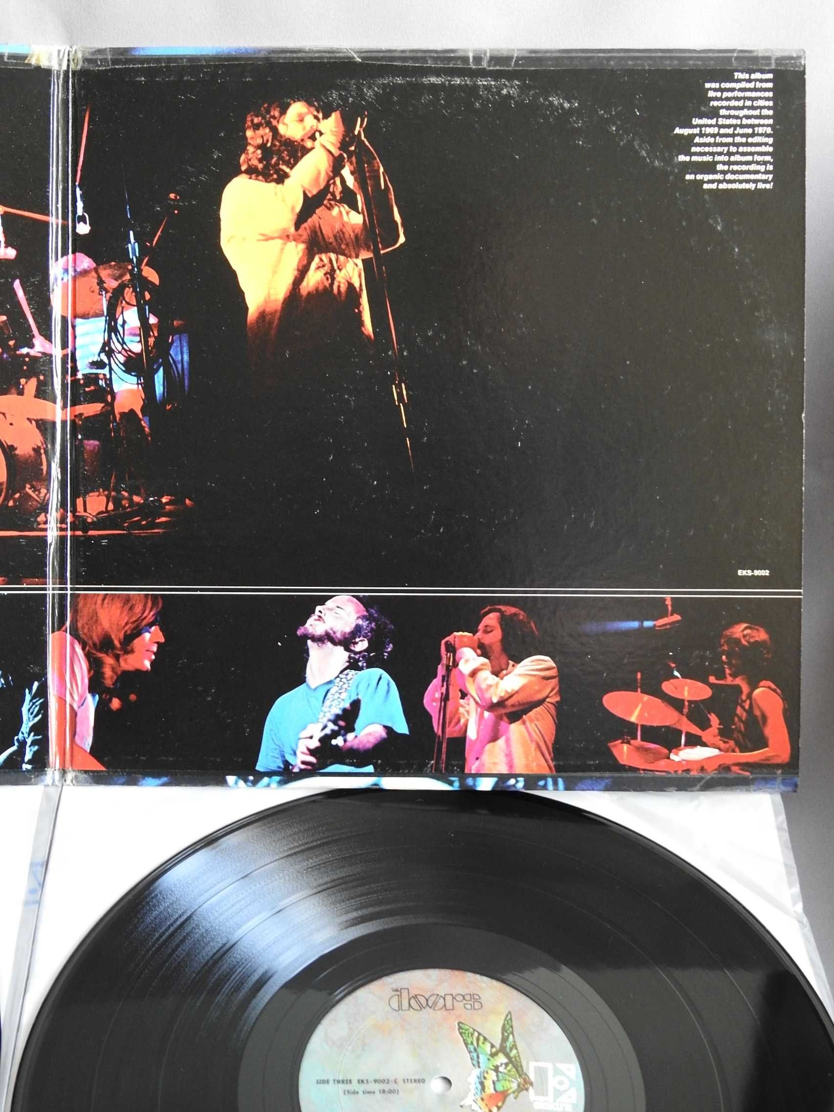 The Doors ‎Absolutely Live LP оригинал 1970 USA США пластинка EX+ 1pre