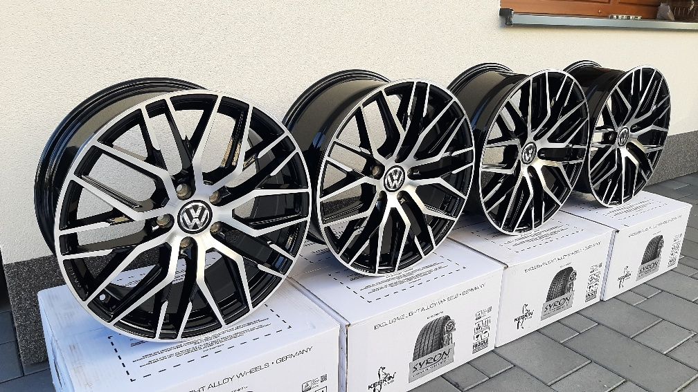 Nowe Alufelgi 5x112 R18 Audi A3 A4 A5 B8 A6 Vw Golf VII Skoda Superb