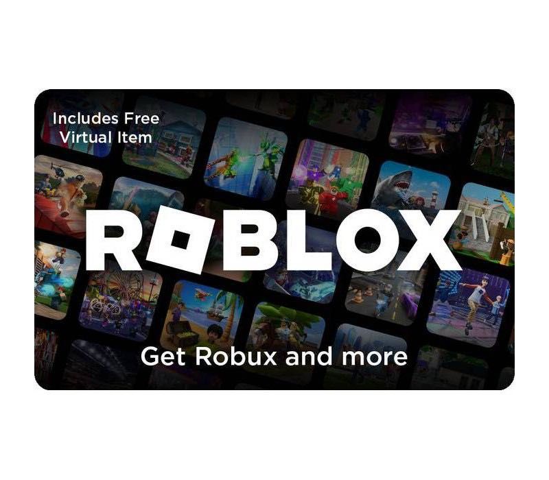 Роблокс 800 робуксов пополнение игры Roblox gift card подарочная карта