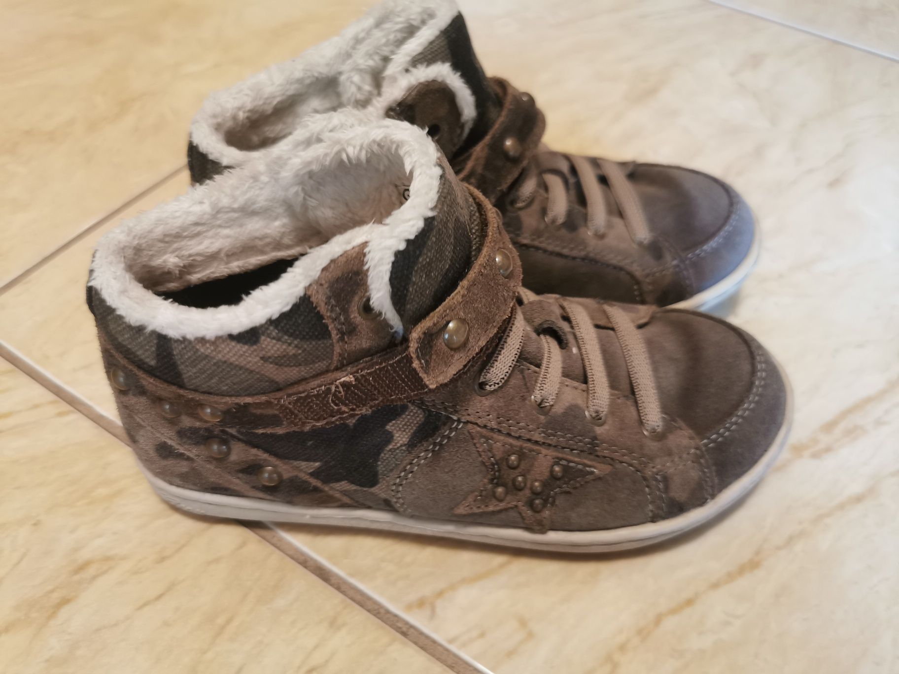 Geox r. 31 trampki botki jesienne buty bdb skóra naturalna bdb