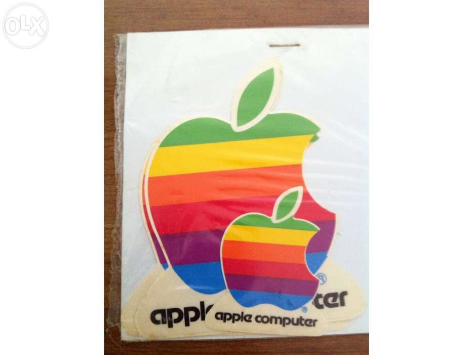 Autocolante Apple Sticker Rainbow Apple