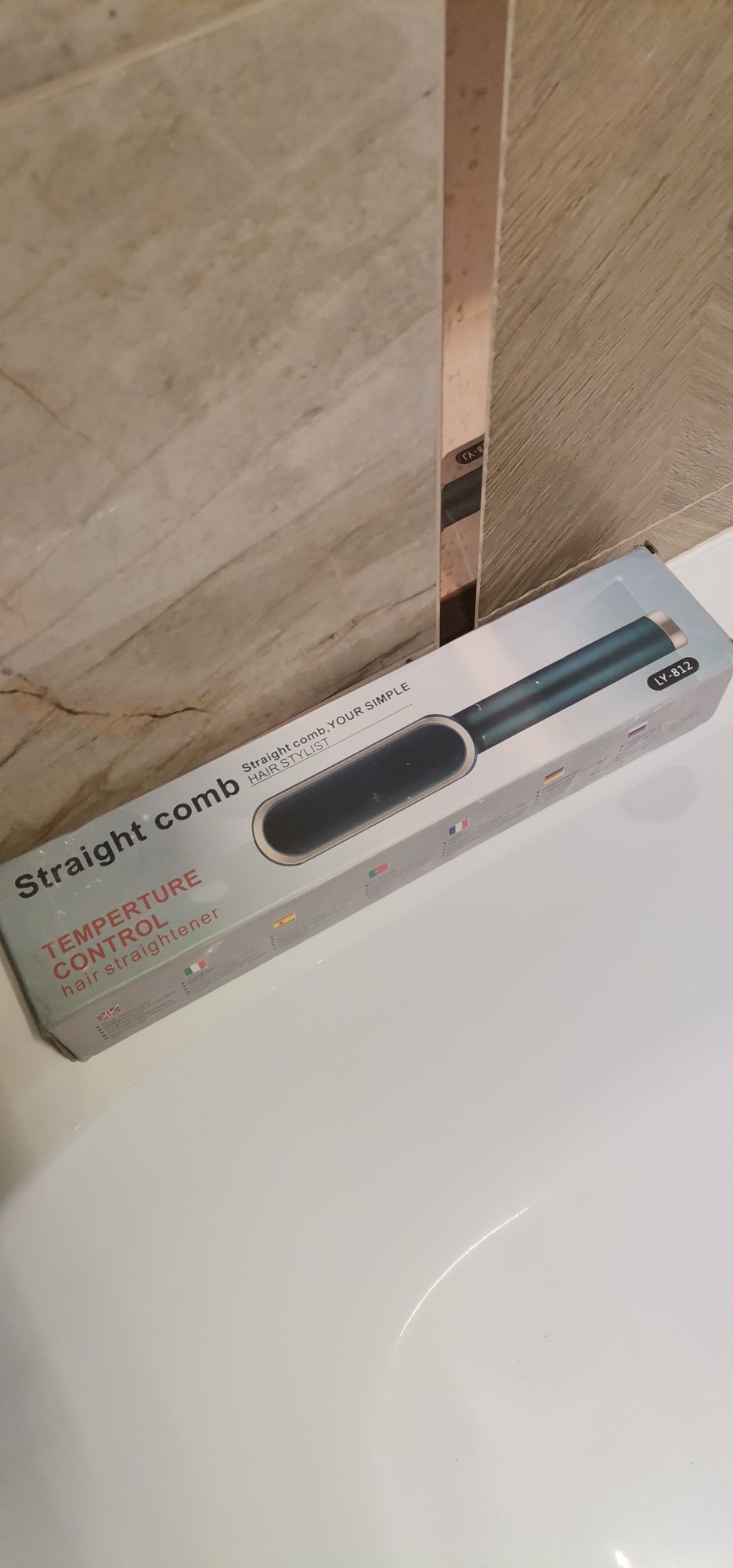 Prostownica szczotka do stylizacji wlosow
