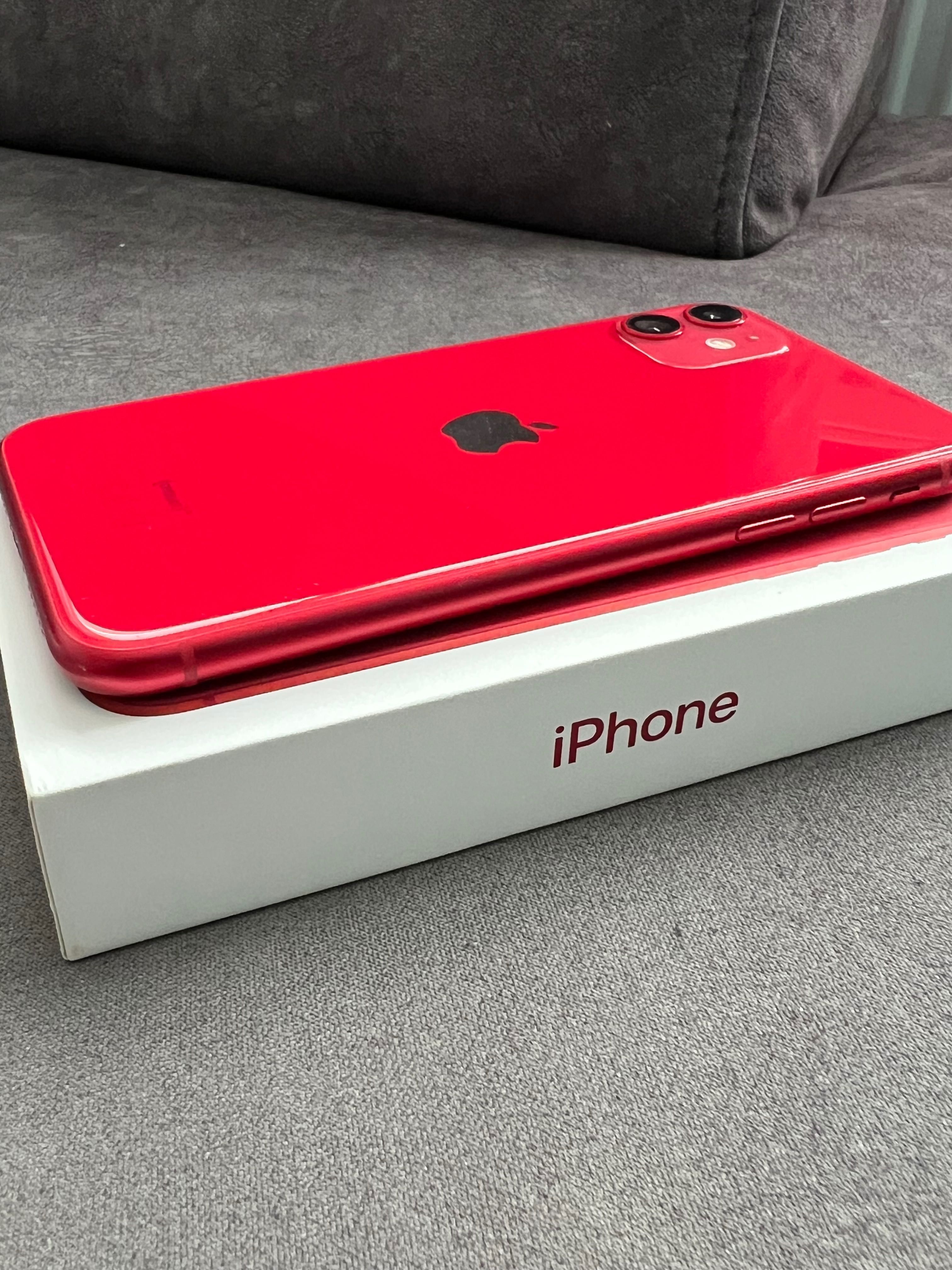 iPhone 11 kolor red 128gb