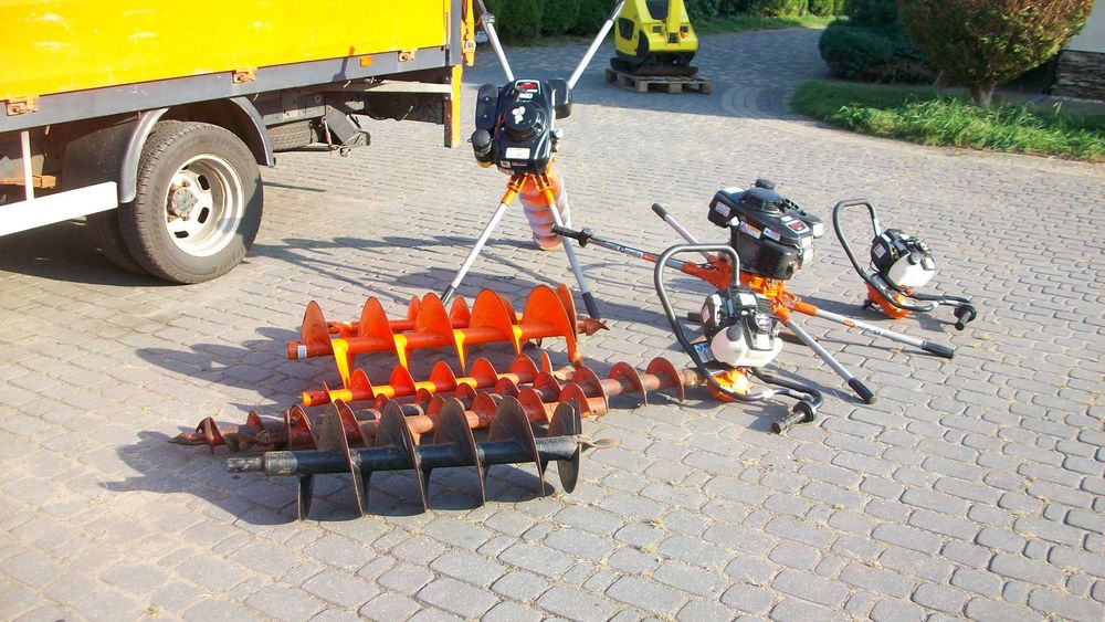 wiertnica glebowa GENERAL - Honda Hitachi  - świder