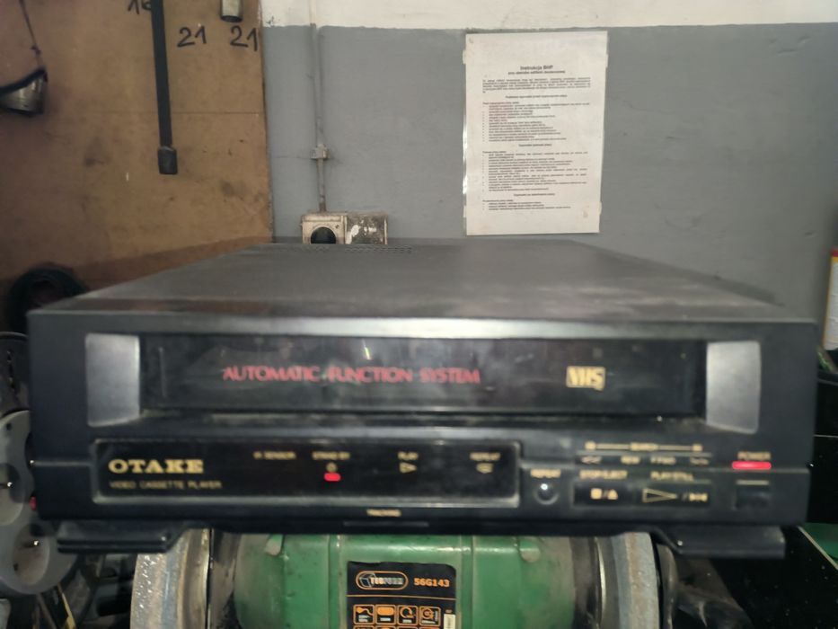 Odtwarzacz kaset VHS Otake