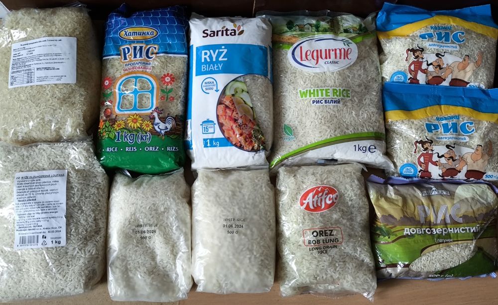 Рис  білий довгозернистий