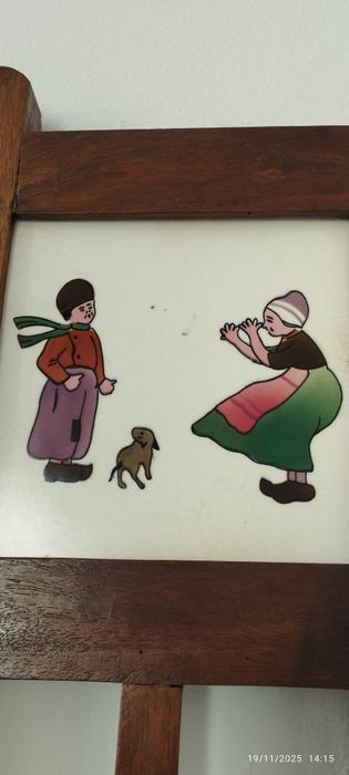 Bengaleiro Vintage em madeira para entrada