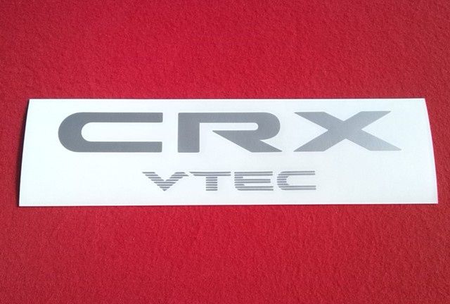 Autocolantes para Honda Civic Crx Vtec 1.6i-VT, 1.6i-16