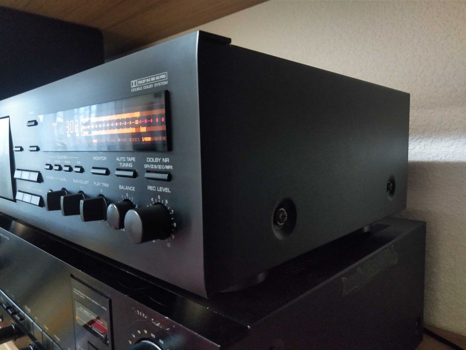 Yamaha KX 670 Cassette Tape Deck, 3 головки, закритий тракт