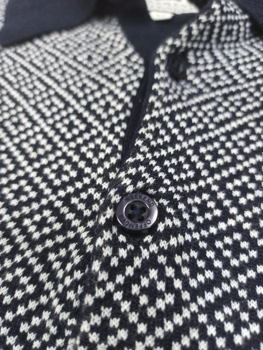 Вязаний поло лонгслів Weekend Offender розмір М