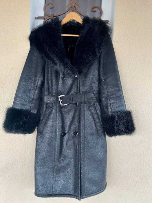 Дублёнка женская, р. 42 Дублянка жіноча овчина + тоскана