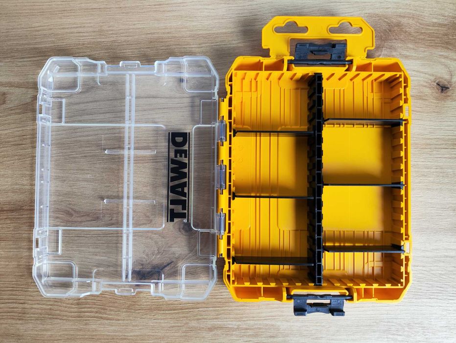 Nowy! Zestaw organizerów do przechowywania DeWalt na bity,wiertła itp.
