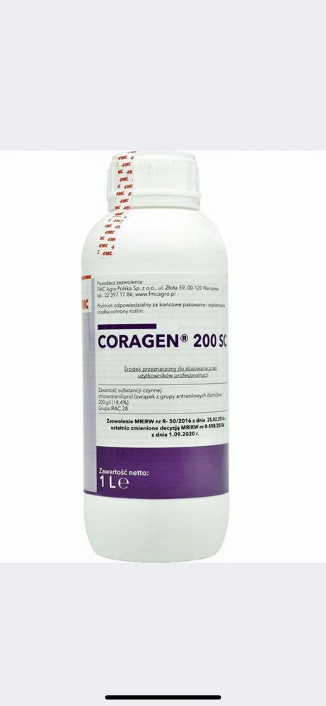 Coragen 1L cena brutto