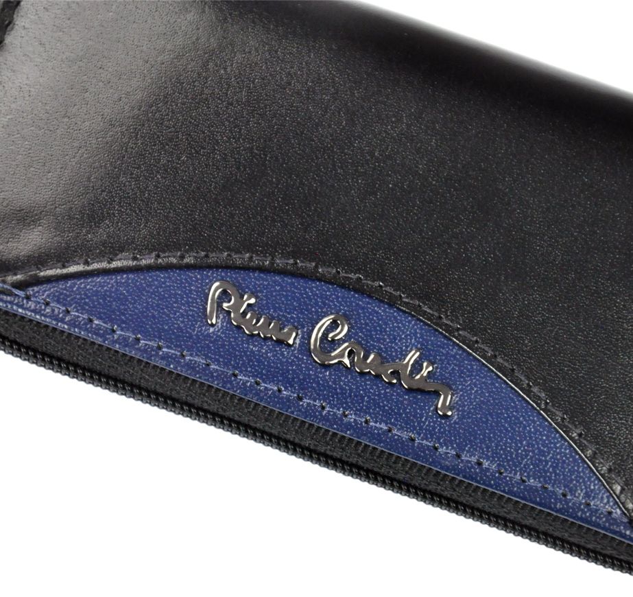 pierre cardin czarny + czerwony